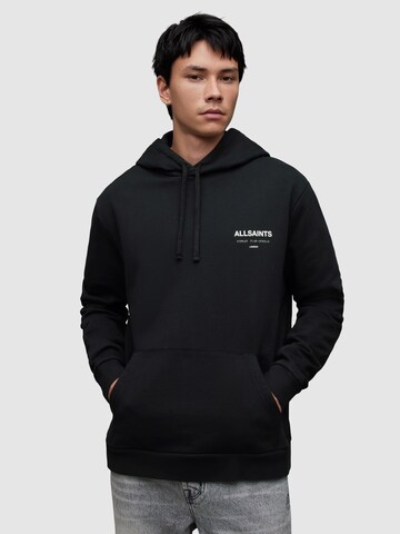 AllSaintsSweater majica 'SUBVERSE' - crna boja: prednji dio