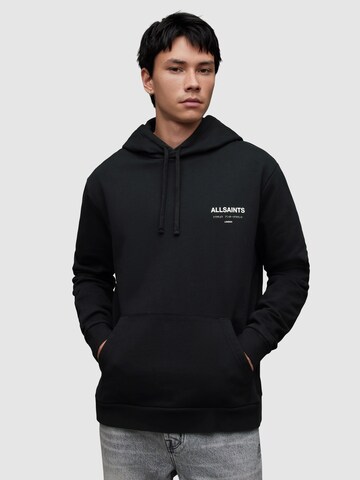 AllSaints Sweatshirt 'SUBVERSE' in Zwart: voorkant