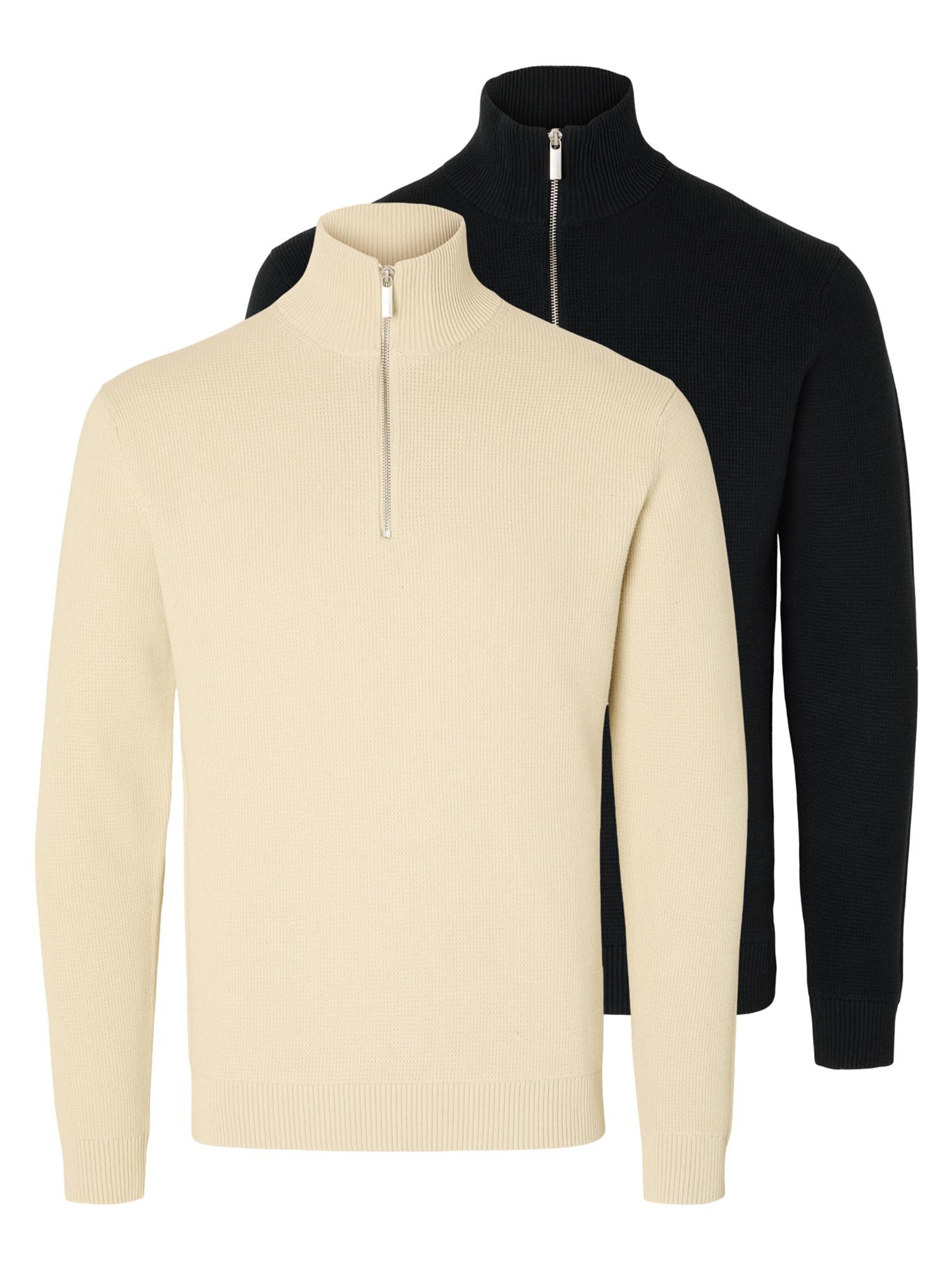 SELECTED Sweater 'Dane' in Brown: front