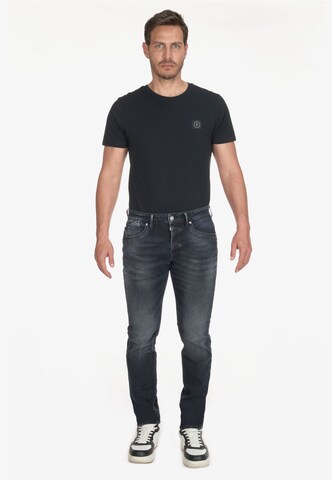 Le Temps Des Cerises Slimfit Jeans '700/11' in Grau