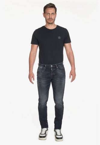 Le Temps Des Cerises Slimfit Jeans '700/11' in Grijs