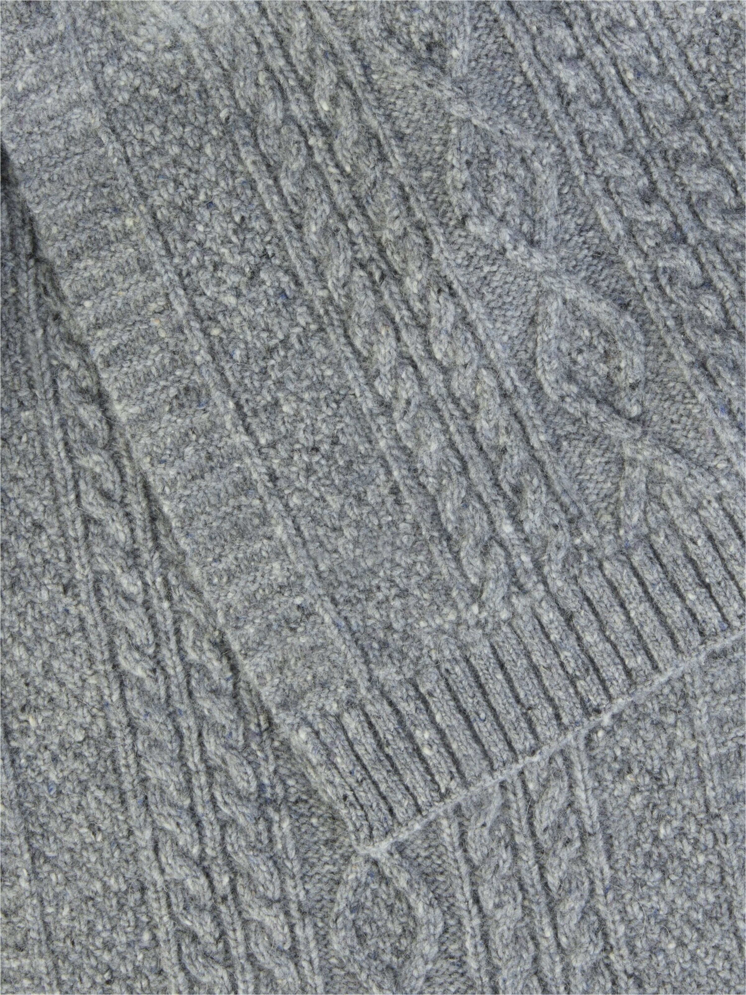 CAMEL ACTIVE Strickschal aus hochwertiger Merino- und Alpakawolle in Grau