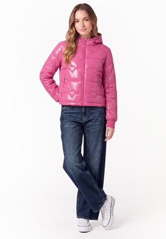 MYMO - Chaqueta de entretiempo en rosa