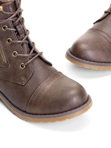 Stivaletto stringato di Dream Pairs in marrone
