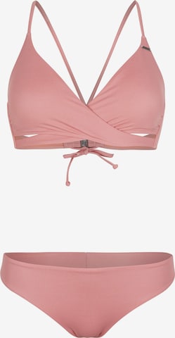 O'NEILL Trikotni nedrčki Bikini 'Baay Maoi' | roza barva: sprednja stran