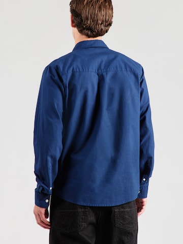 Pepe Jeans Klasický střih Košile – modrá: zadní strana