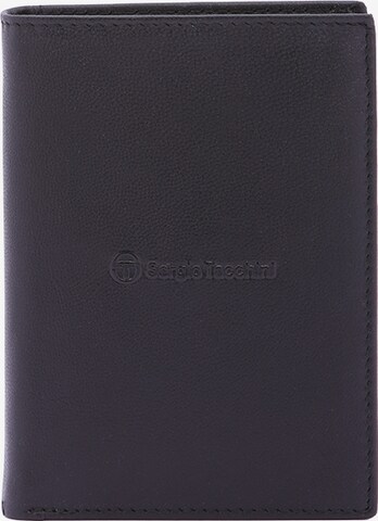 Portamonete di Sergio Tacchini in nero: frontale