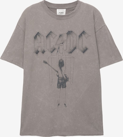Pull&Bear Paita 'ACDC' värissä harmaa / musta, Tuotenäkymä