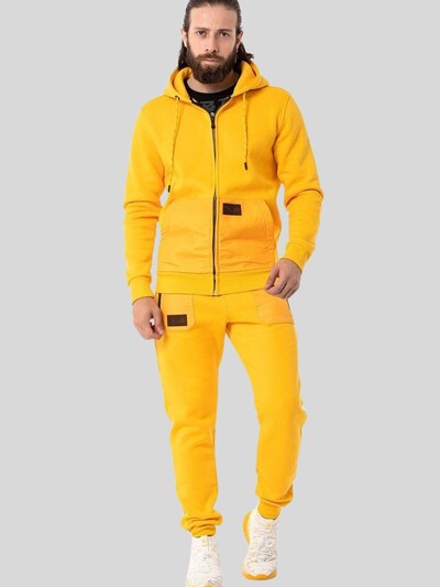 CIPO & BAXX Joggingpak in L in de kleur Geel, Productweergave