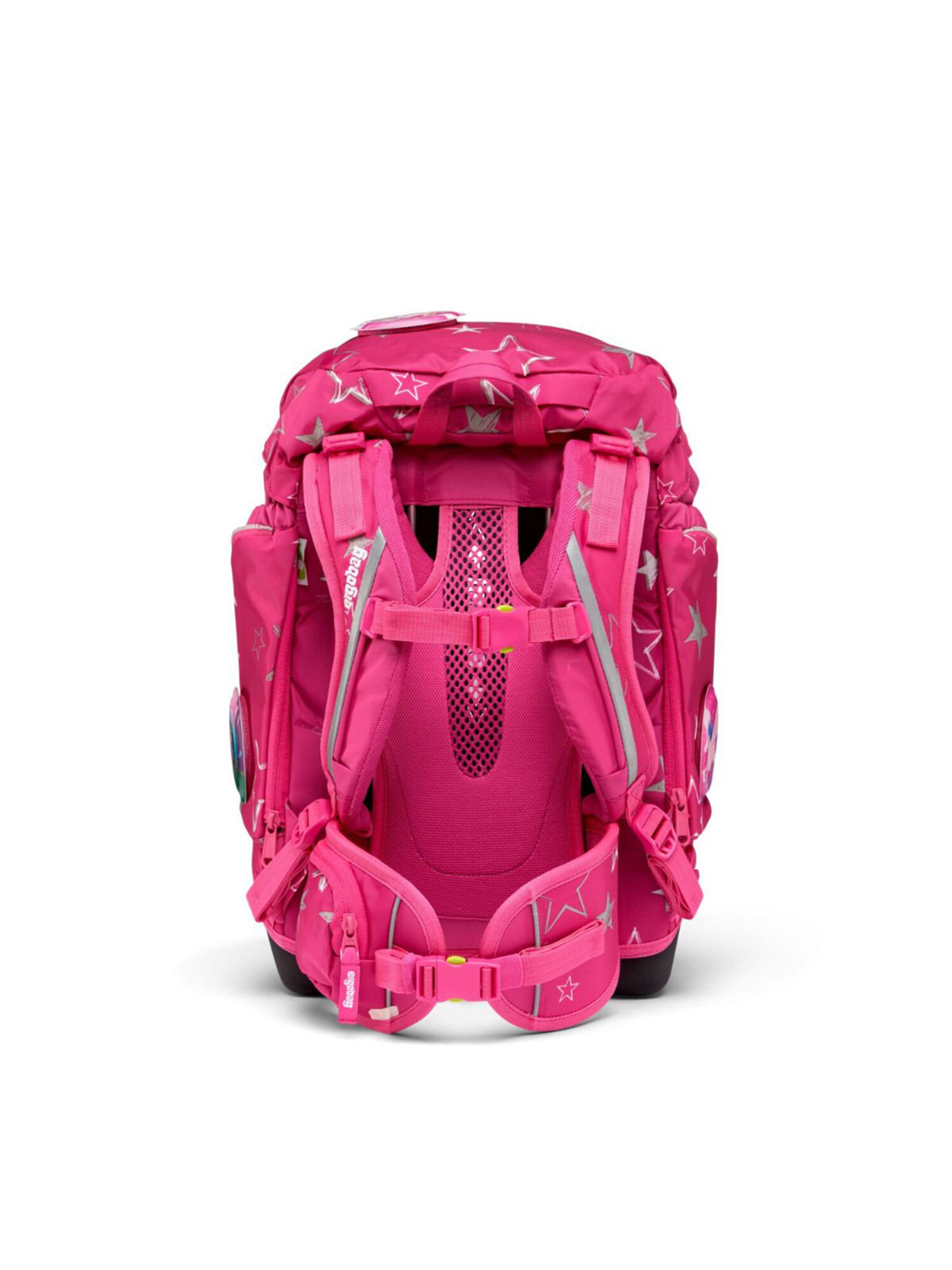 ergobag Rucksack 'Set 6tlg'‌‌‌‌‌‌‌‌‌‌ in Pink