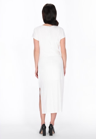 Robe usha BLACK LABEL en blanc