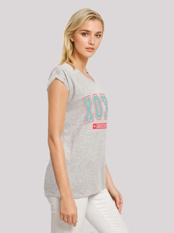 T-shirt 'XOXO University Valentinstag' F4NT4STIC en gris