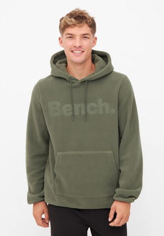 BENCH Sweatshirt in Green: front