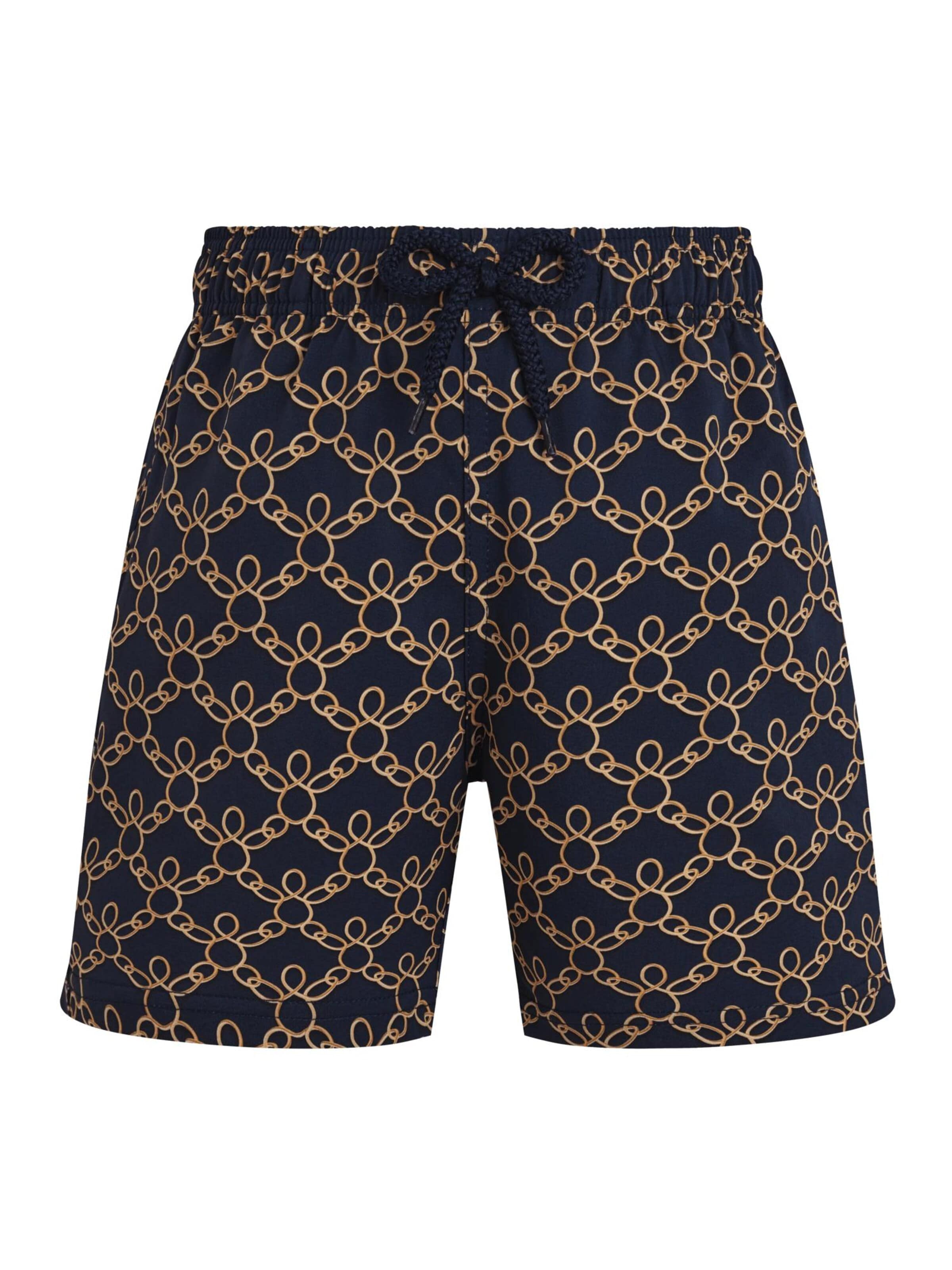 Shorts de bain Vilebrequin en noir : devant