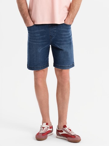 Ombre Regular Jeans in Blauw: voorkant