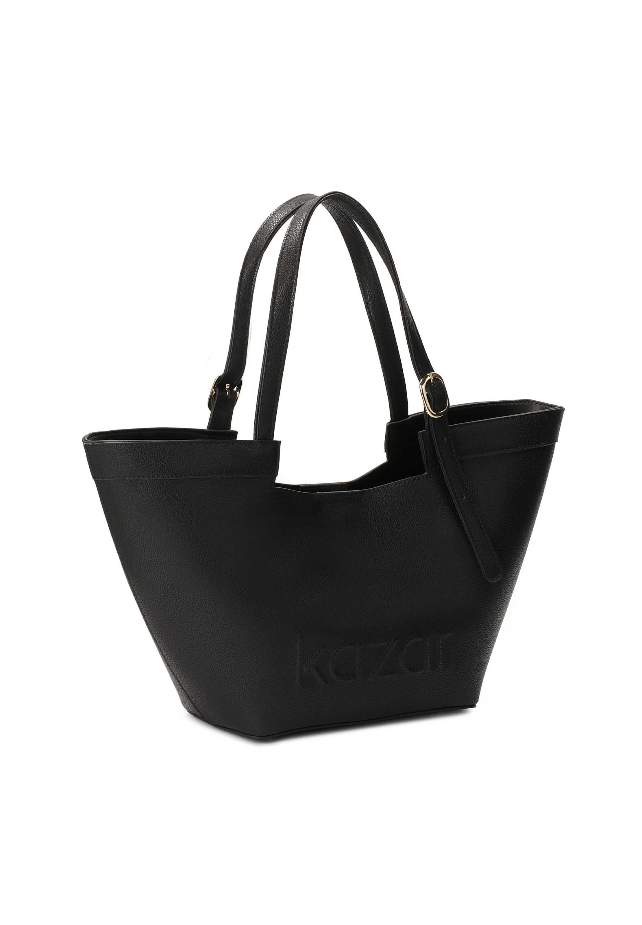 Sac bandoulière Kazar en noir
