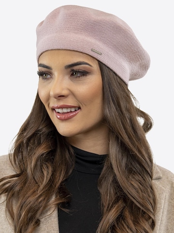 Vivisence Beanie in Pink: front