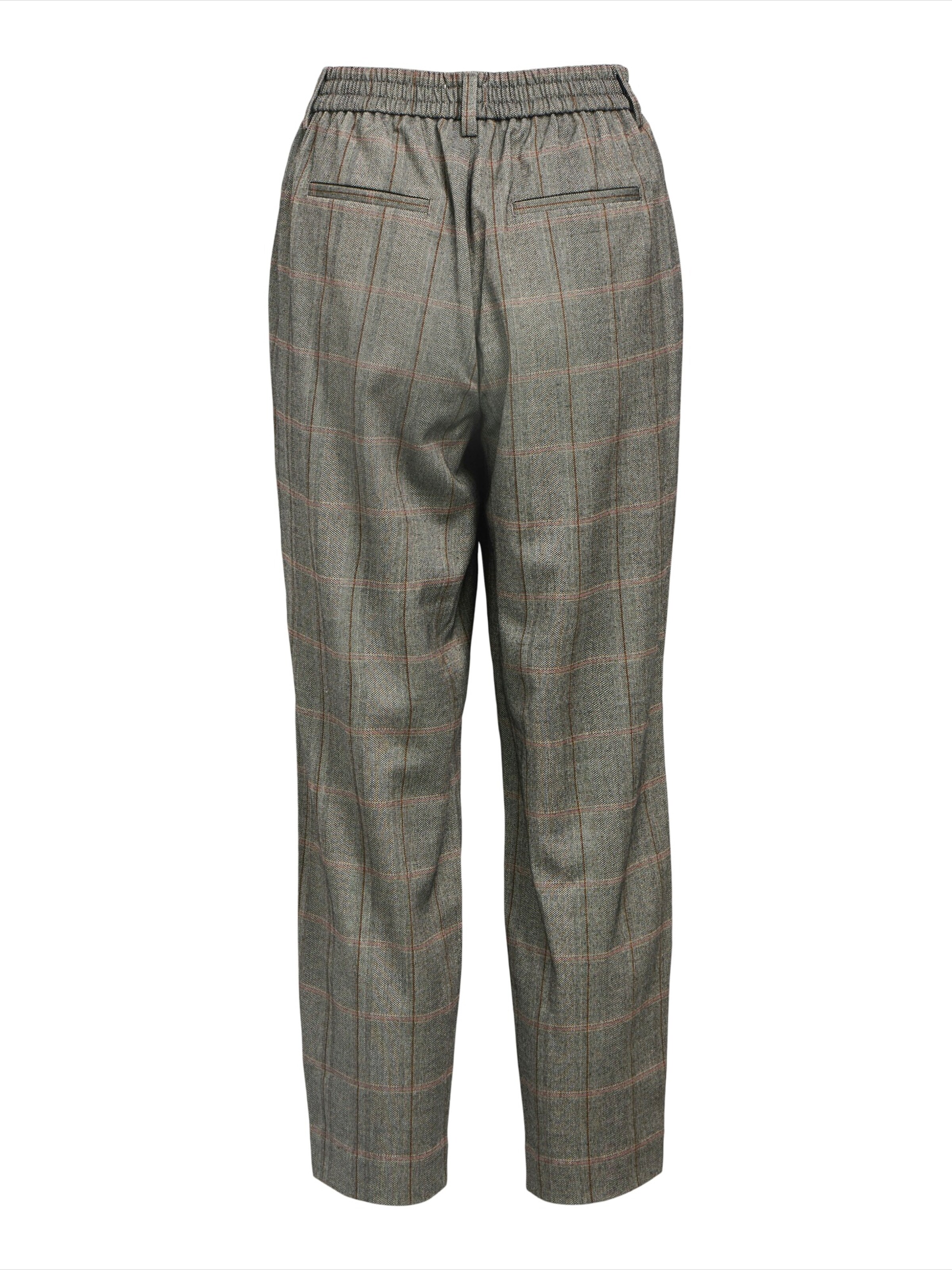 Effilé Pantalon 'OBJLISA' OBJECT en gris