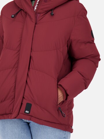 Alife and Kickin Winter jacket 'Jolanda' in Red