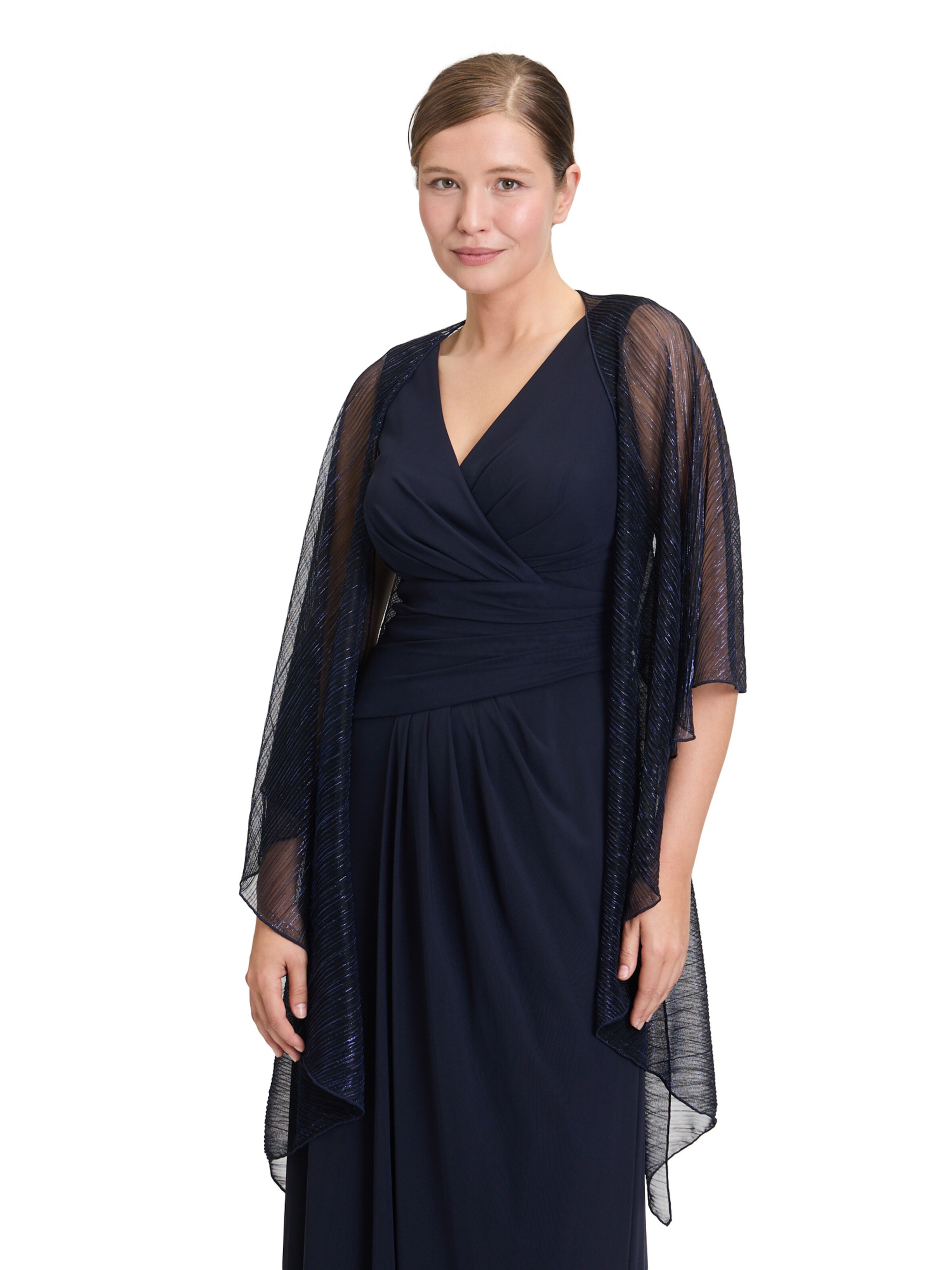 Vera Mont Cape in Blue: front