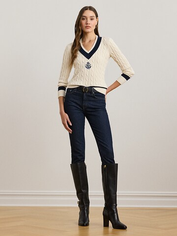 Lauren Ralph Lauren Neulepaita 'Meren' värissä beige