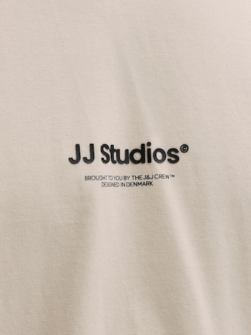 JACK & JONES T-Shirt 'JJESOHO' in Beige