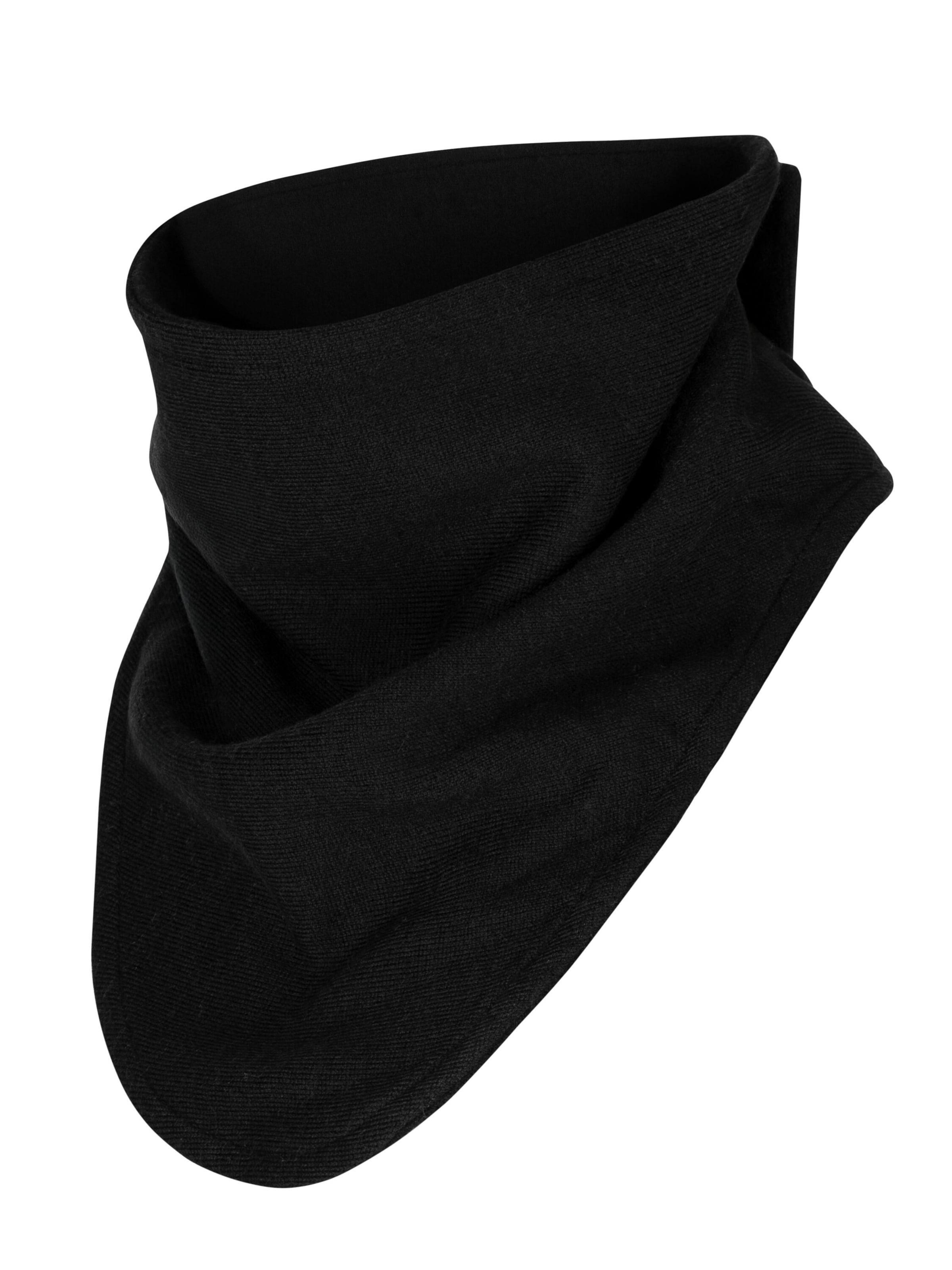 Écharpe 'Brooks' normani en noir : devant