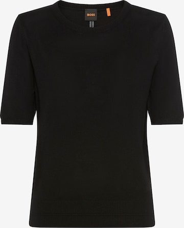 BOSS Pullover in Schwarz: Vorderseite