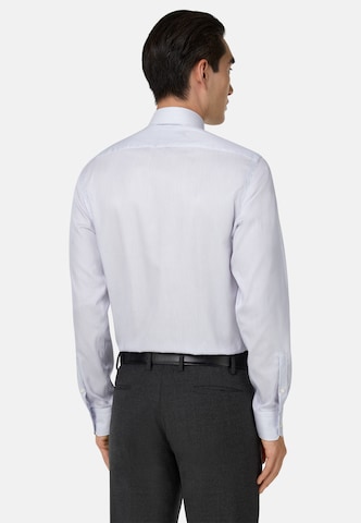 Boggi Milano Slim fit Overhemd in Blauw