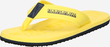 NAPAPIJRI T-Bar Sandals 'ELM' in Yellow: front