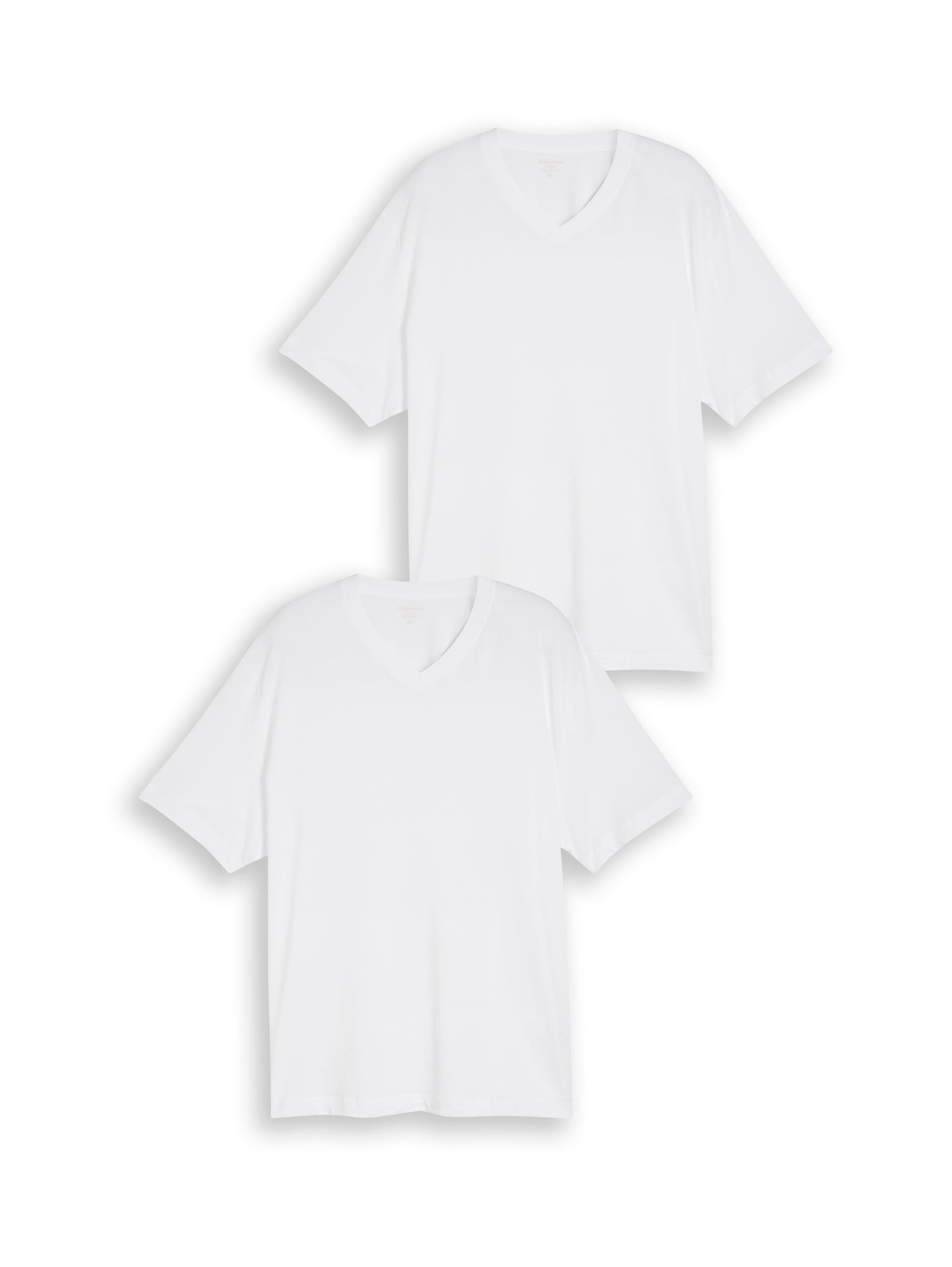 TOM TAILOR Men + Shirt in White: front