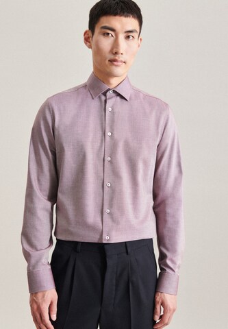 SEIDENSTICKER Slim Fit Hemd in Pink: predná strana