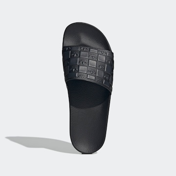 ADIDAS ORIGINALSNatikače s potpeticom 'ADILETTE' - crna boja