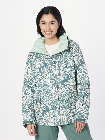 ROXY Outdoorjacke 'JETTY' in Grün: predná strana