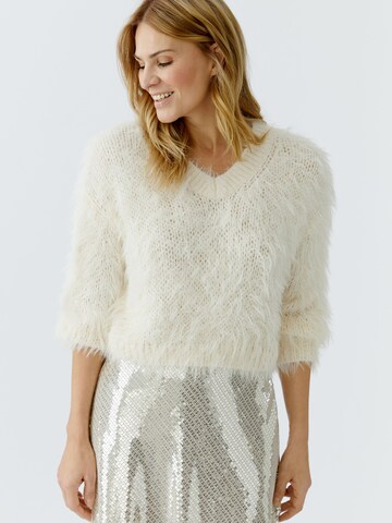 OUI Pullover in Beige: Vorderseite