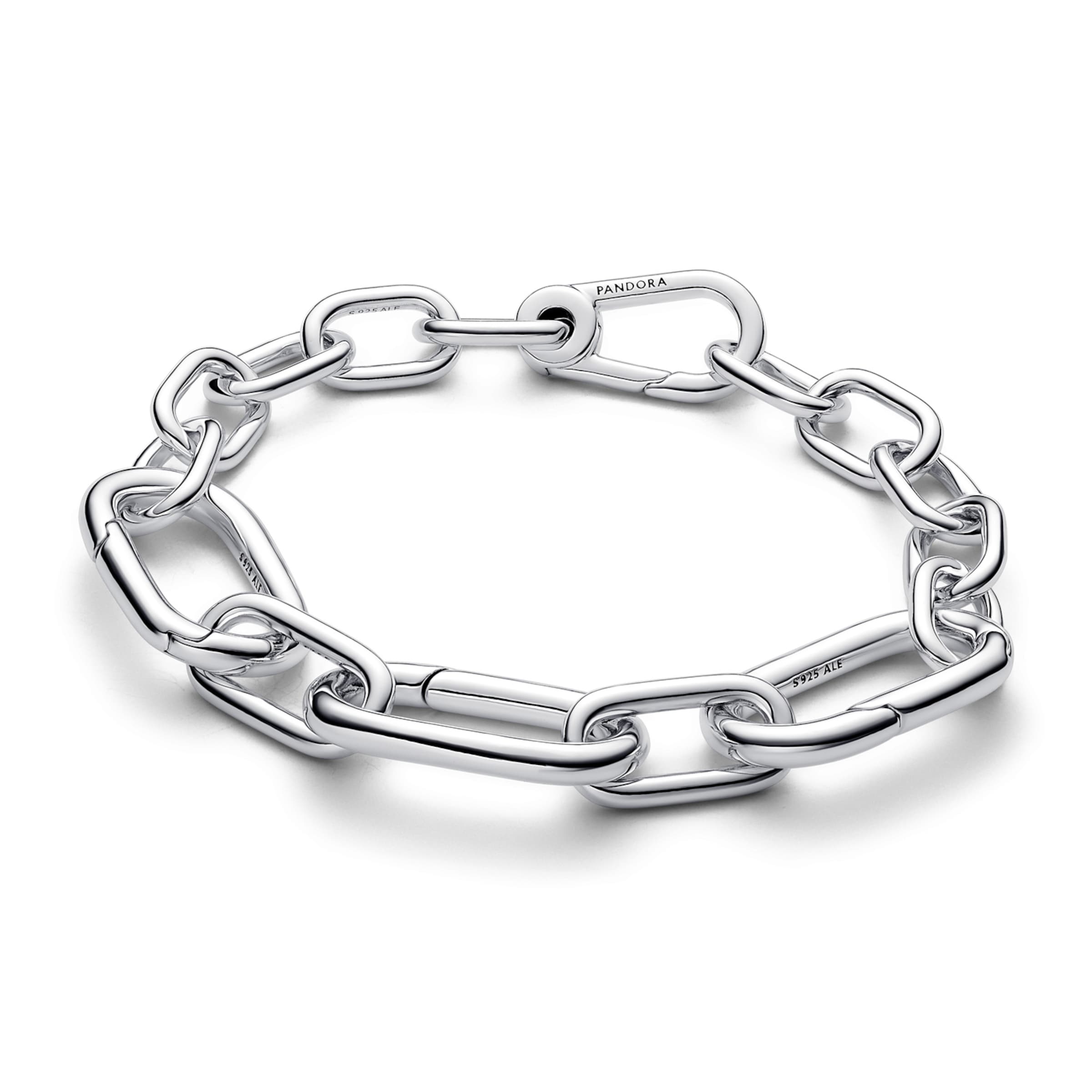 Pandora Armband in Silber: Vorderseite