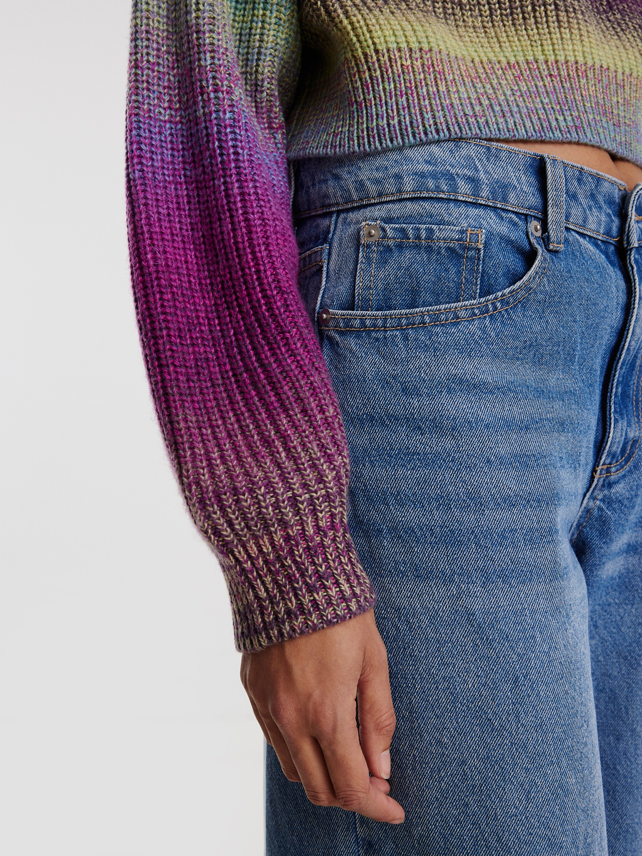 EDITED Produits Pull-over 'Yella' mélange de couleurs