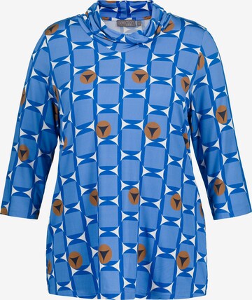 Ulla Popken Shirt in Blauw: voorkant