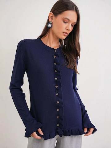 MixRay Strickjacke 'Strickjacken'‌‌‌‌‌ in Blau