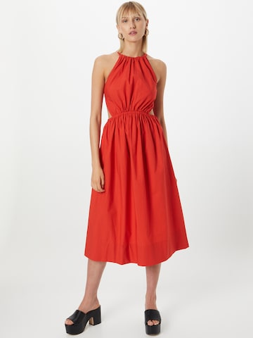 Sisley Summer Dress in Red: front