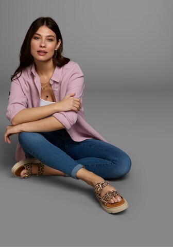 LAURA SCOTT Bluse in Pink