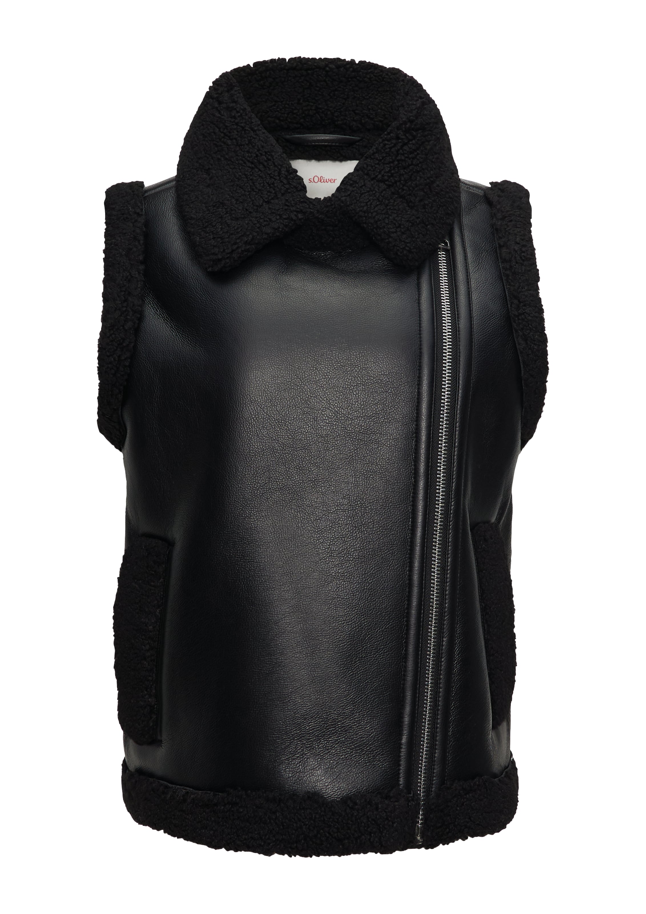 s.Oliver Bodywarmer in Zwart: voorkant