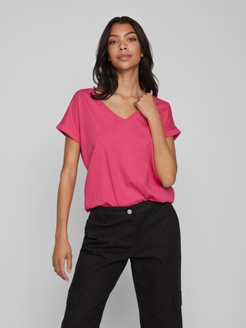 VILA Shirt 'Dreamers' in Roze: voorkant