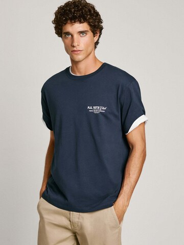 Pepe Jeans Shirt 'Malcom' in Blue: front