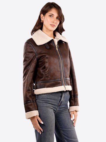 Giacca invernale 'Giubbino' di Yes Zee in marrone