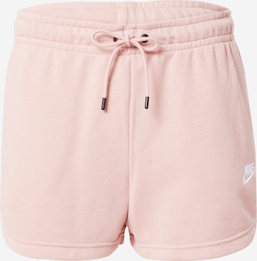 Pantaloni di Nike Sportswear in rosa: frontale