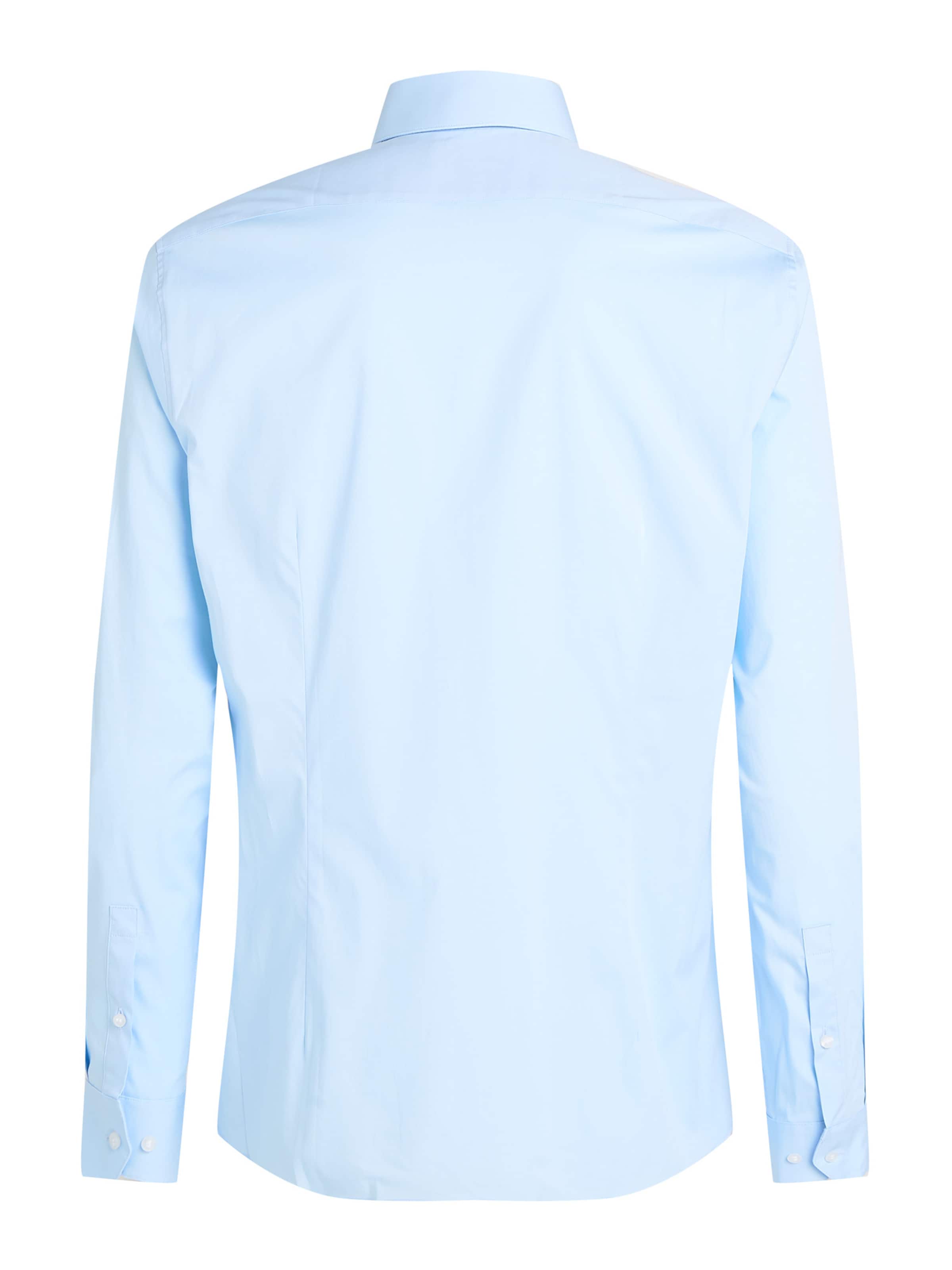 Calvin Klein Средняя посадка Рубашка в Синий: сзади