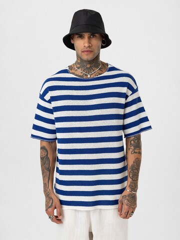 Tricou de la Dandalo pe albastru: față