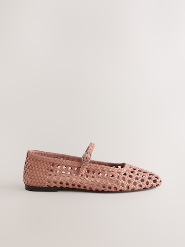 Next Strap ballerina 'Forever Comfort' in Orange