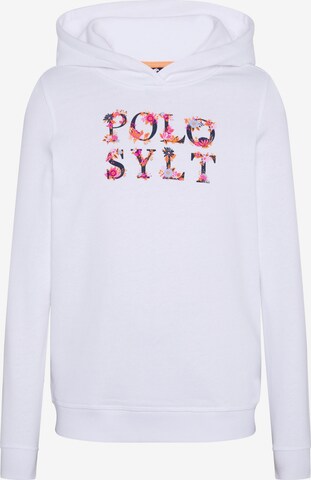 Polo Sylt Sweatshirt in Weiß: predná strana